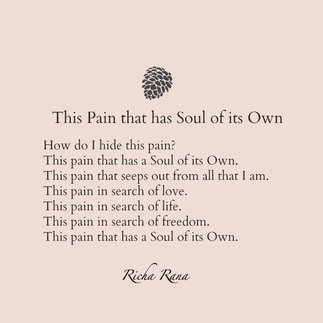 Poem Pain Soul